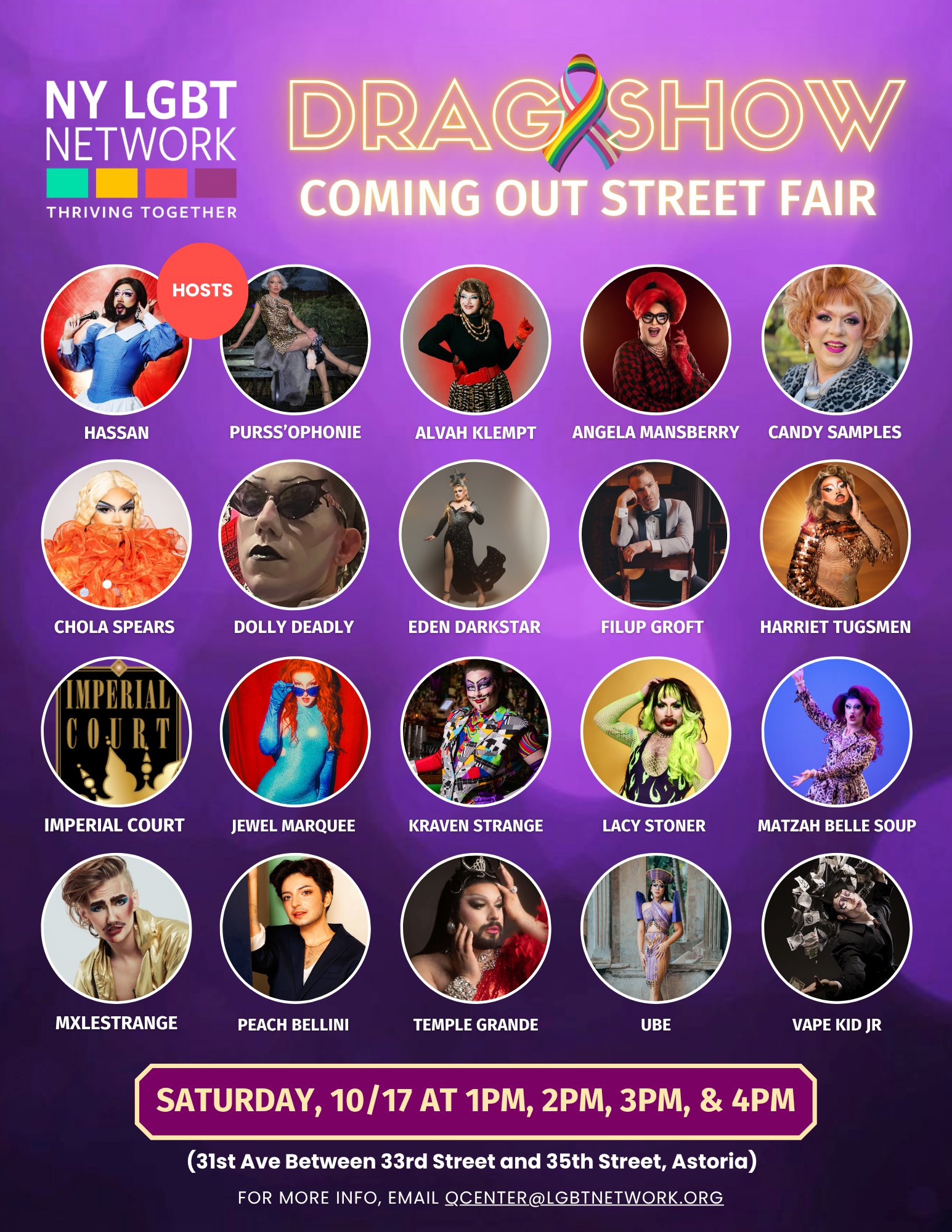 LGBT Network – National Coming Out Day FREE DRAG SHOW!