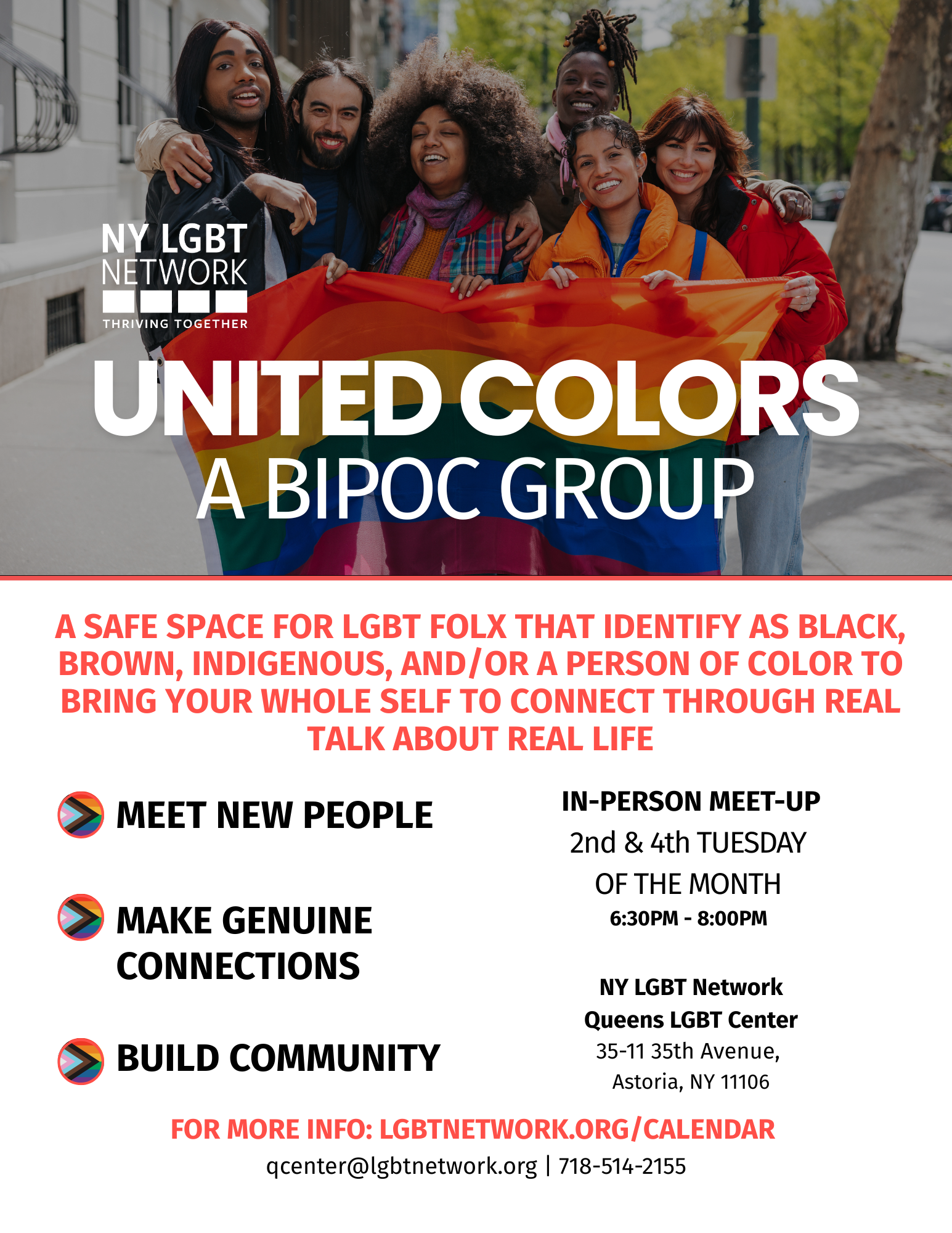 LGBT Network – United Colors: A BIPOC Group (18+) – Spirits, Folklore, & Acceptance